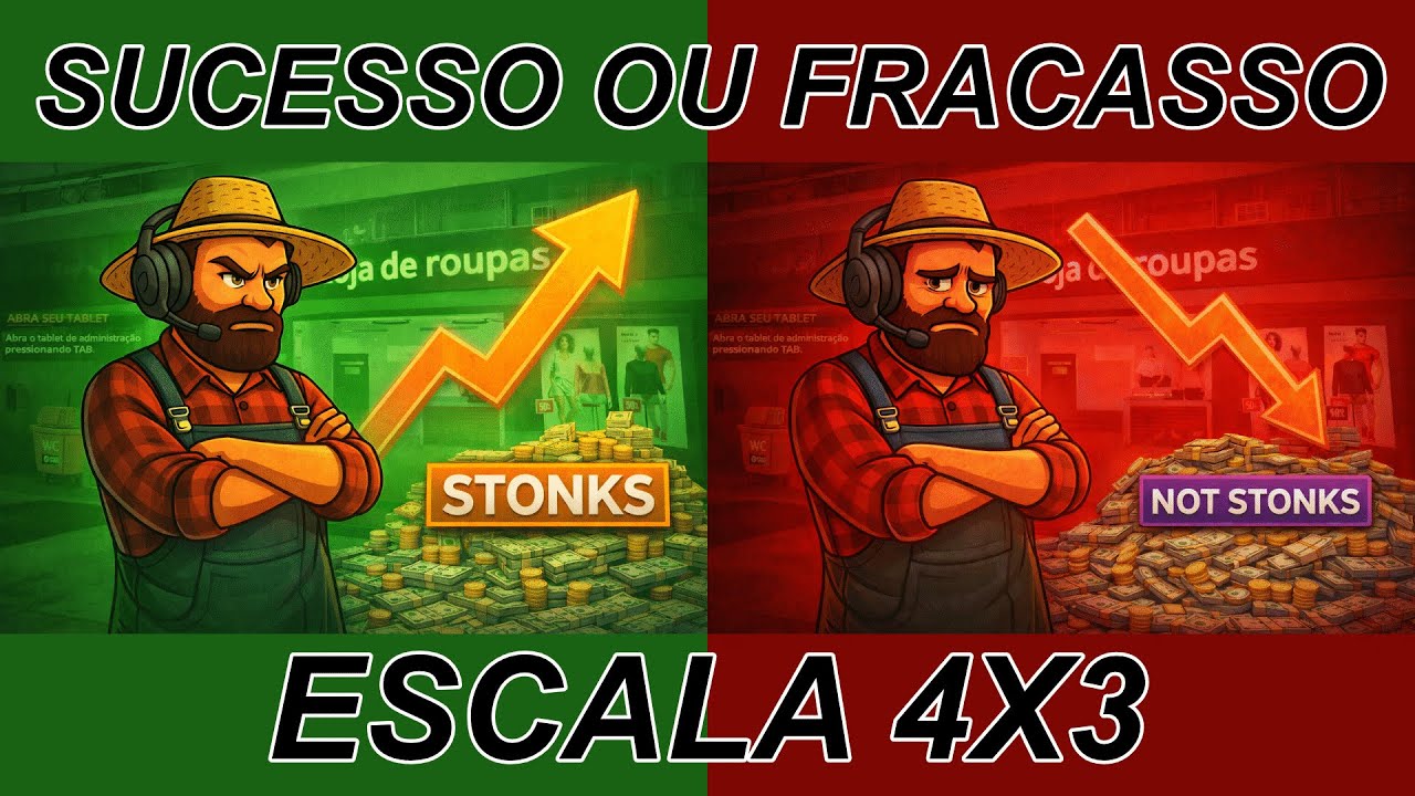 ESCALA DE 4x3 no Mall Simulator: versão PROLOGUE