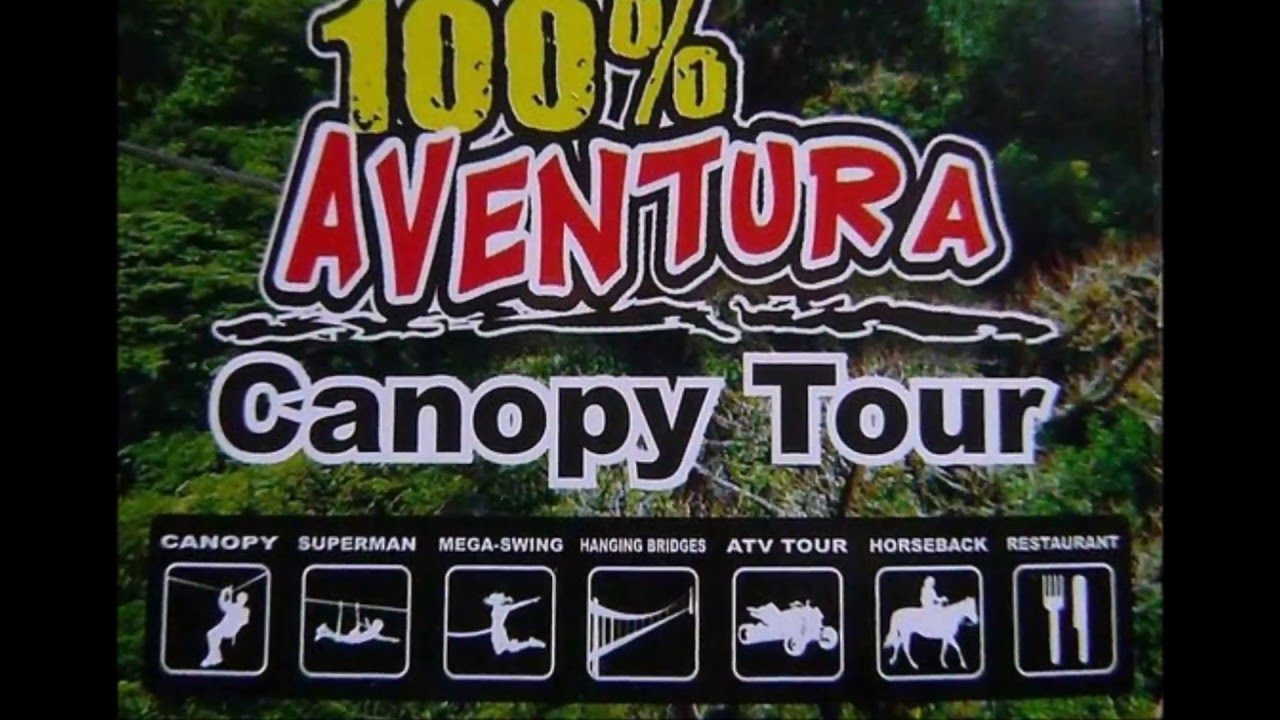 100%  Aventura .  Adventure Park, Monteverde, Costa Rica | Haxel One Pick