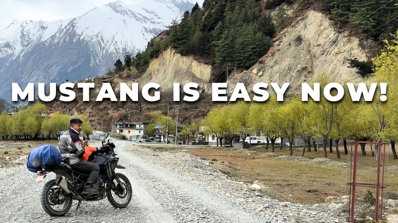 Mustang is Easy Now! You must go on a motorcycle ride once || Bike Vlog ||