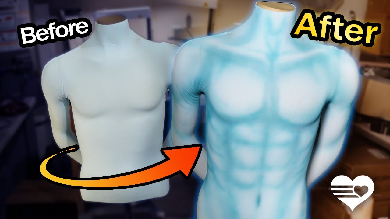 How I Painted a Realistic Skin Suit for Cosplay | WeLoveColors