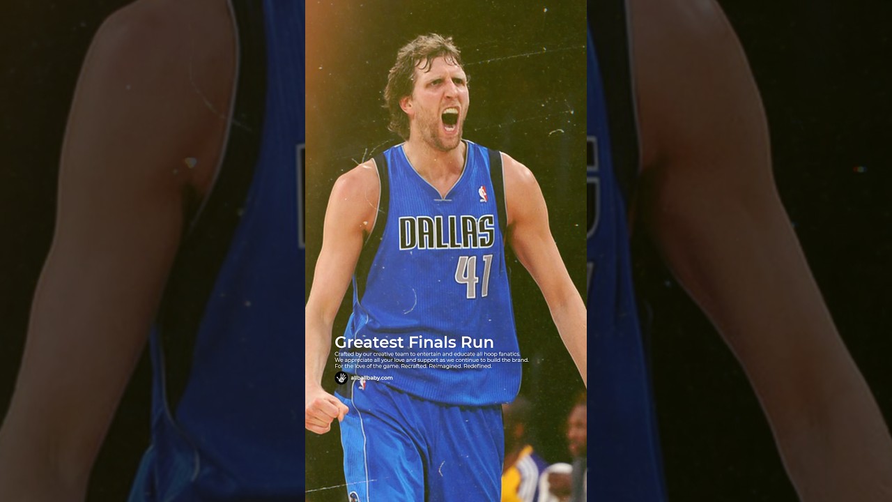Dirk Had The Greatest NBA Finals Run 🏆 #shorts #nbahighlights