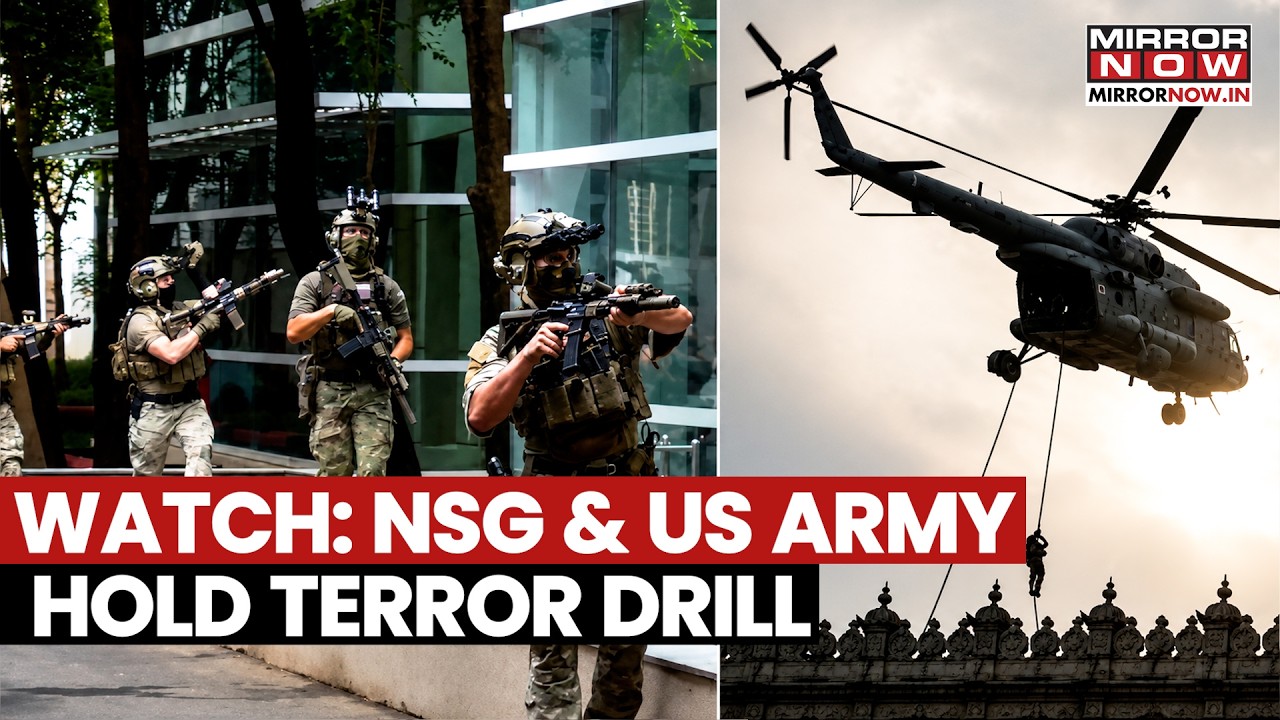 NSG & US Army Commandos Storm Pune? Six-hour Counter-Terror Drill At Infosys Campus