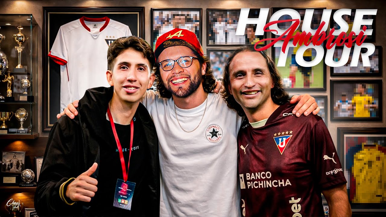 Visité la CASA de un EXFUTBOLISTA ECUATORIANO😱🇪🇨 | Paúl Ambrosi | Berchoman