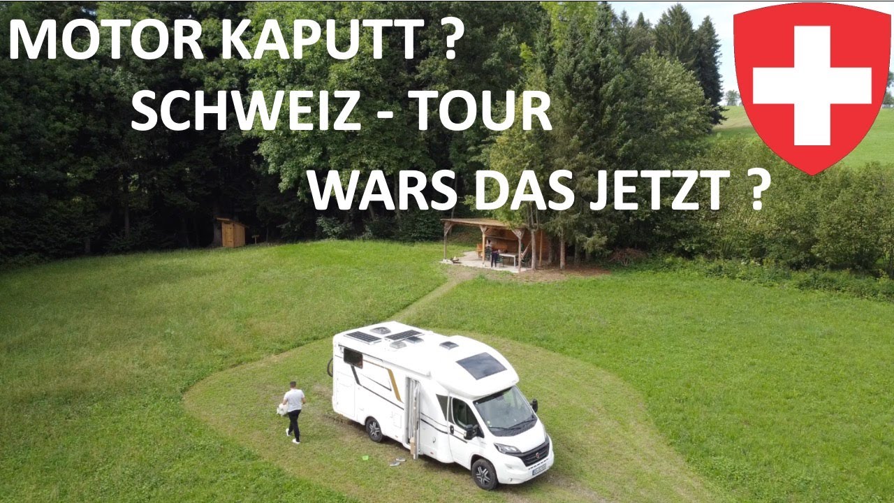 FREISTEHEN IN DER SCHWEIZ 🤩 mit LANDCAMP | Wohnmobil Schweiztour Teil1