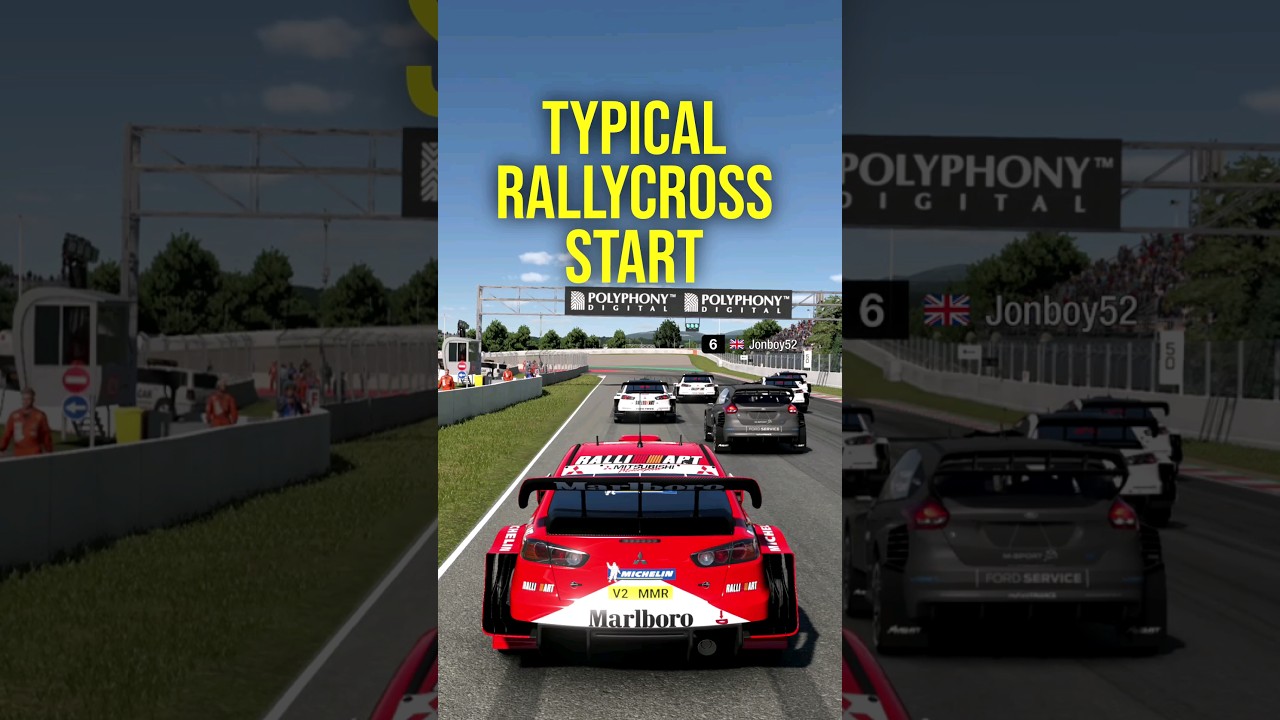 Why is Rallycross like this? 🤣