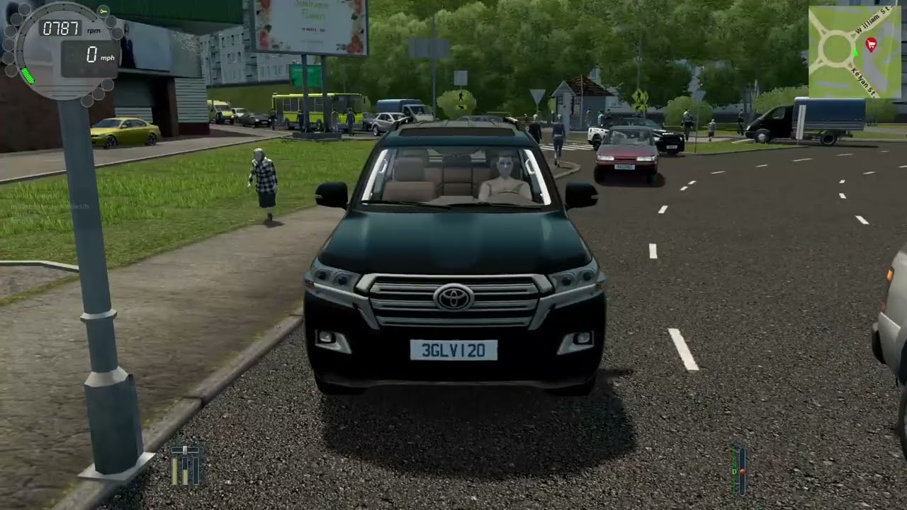 City Car Driving | Toyota Land Cruiser 200