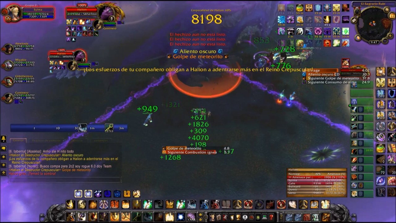 Sagrario Ruby 25 Heroico [ Tanke Crepuscular PoV ] [ Wow Rean / Naerzone ] [ Wotlk Classic ]
