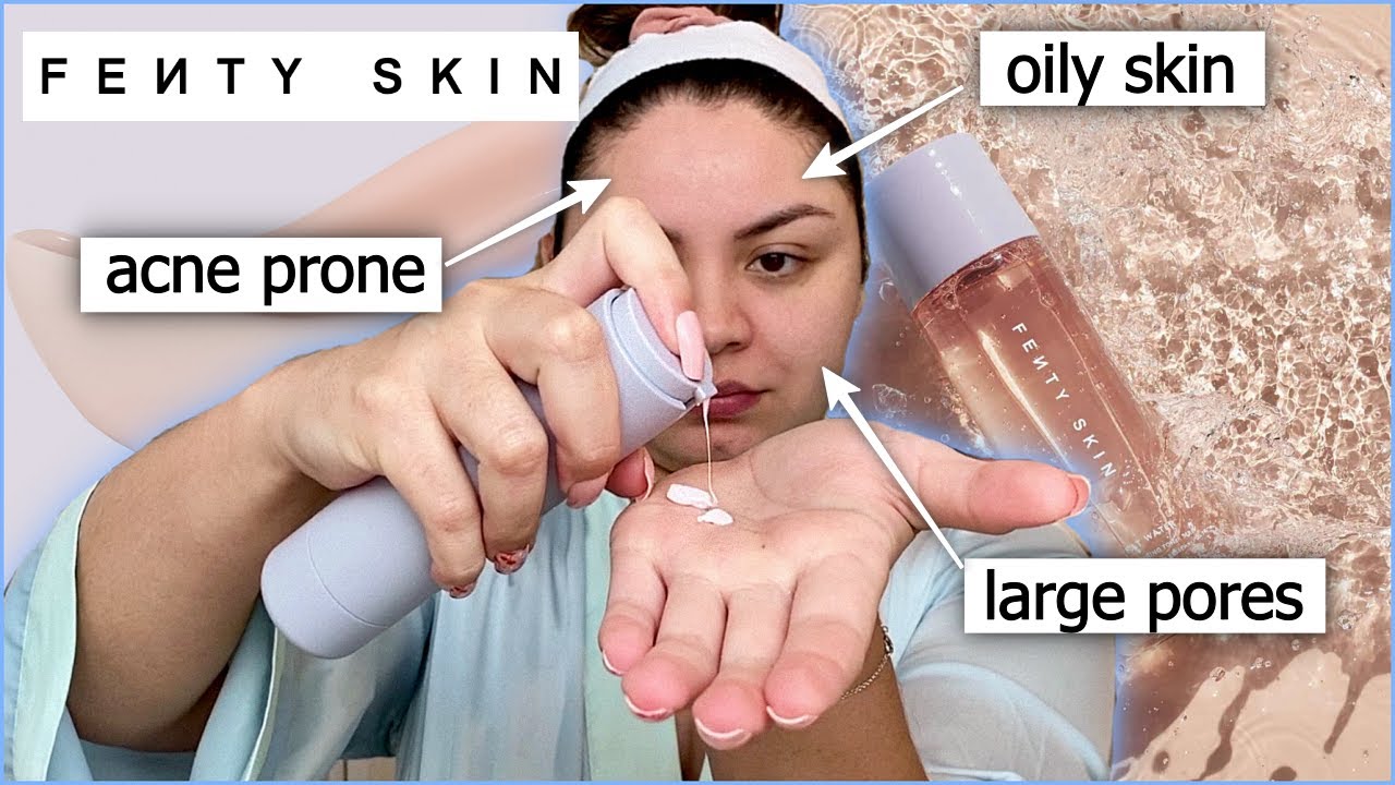 NEW FENTY SKINCARE is it Oily Skin Acne Prone Friendly?