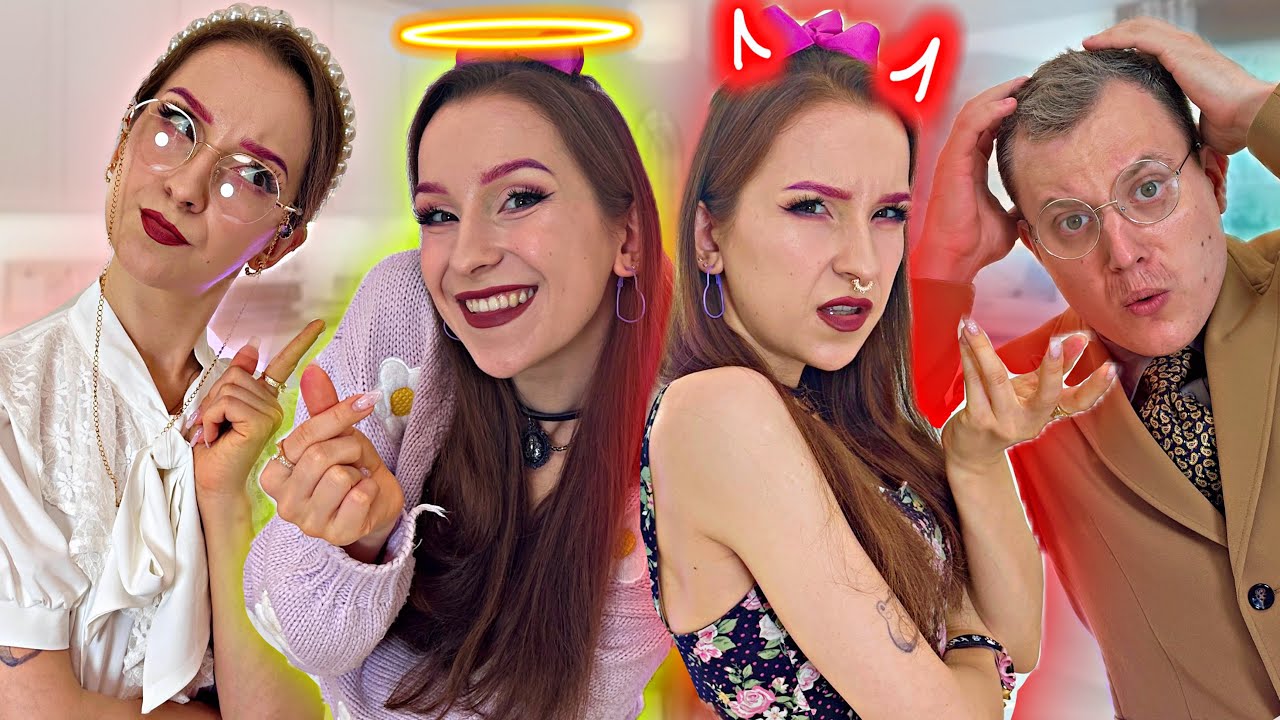 DOBRA VS ZŁA BLIŹNIACZKA✨PARODIA✨