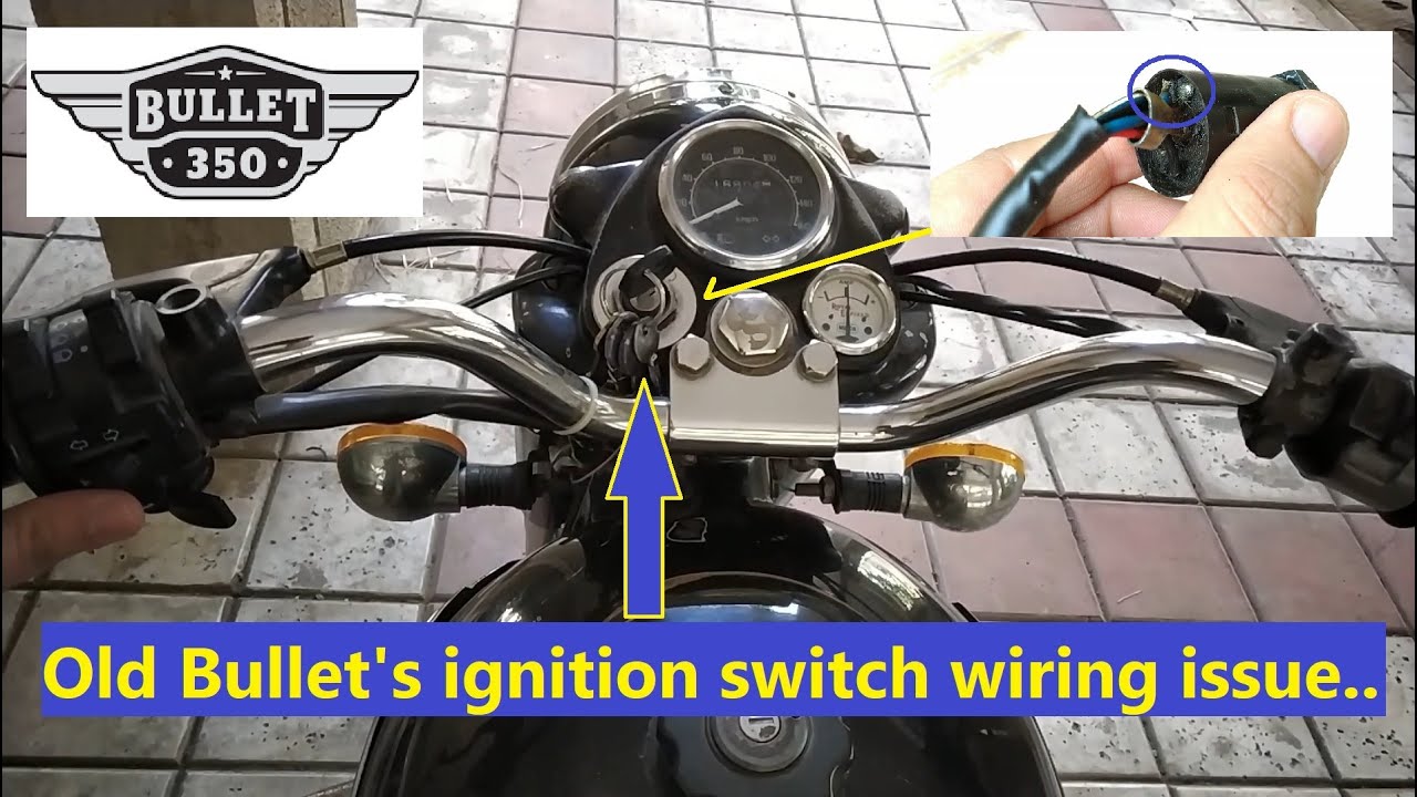 Vlog # 34 - Old Bullet Ignition Switch Wiring Issue | Royal Enfield