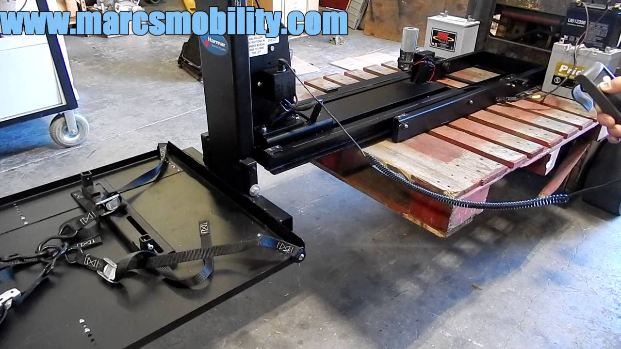 Harmar AL690 Side Door Electric Lift by Marc's Mobility