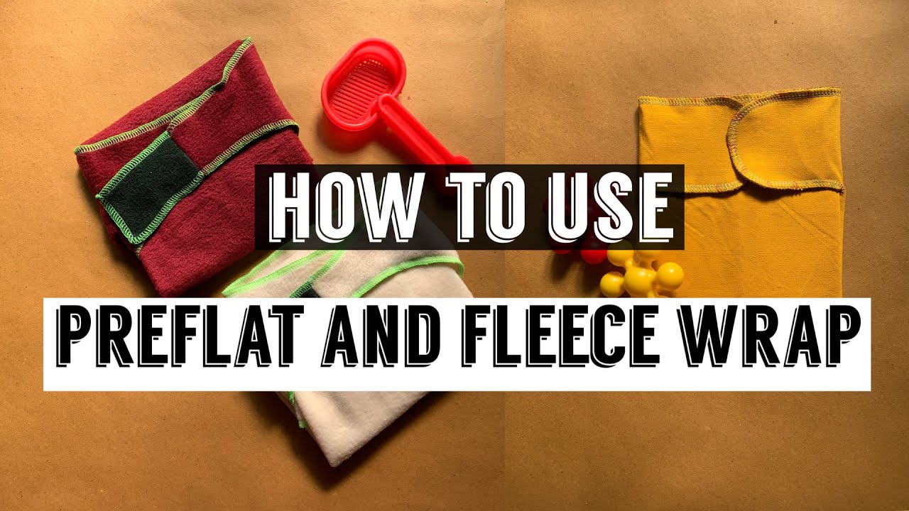 How to Use a Fleece Diaper Cover | How to Use a Preflat Cloth Diaper with Snake Booster and Liner