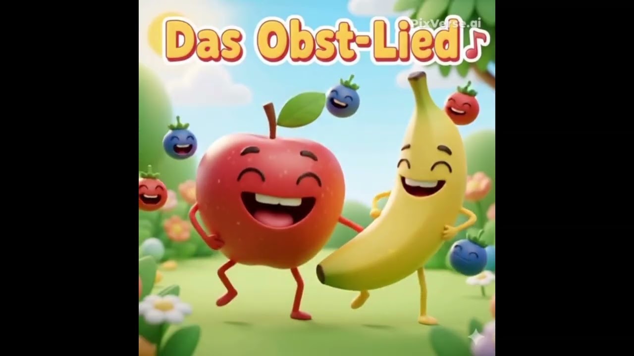 Das Obst-Lied 🍎🍌 | Gesund & lecker! Mitmachlied für Kinder