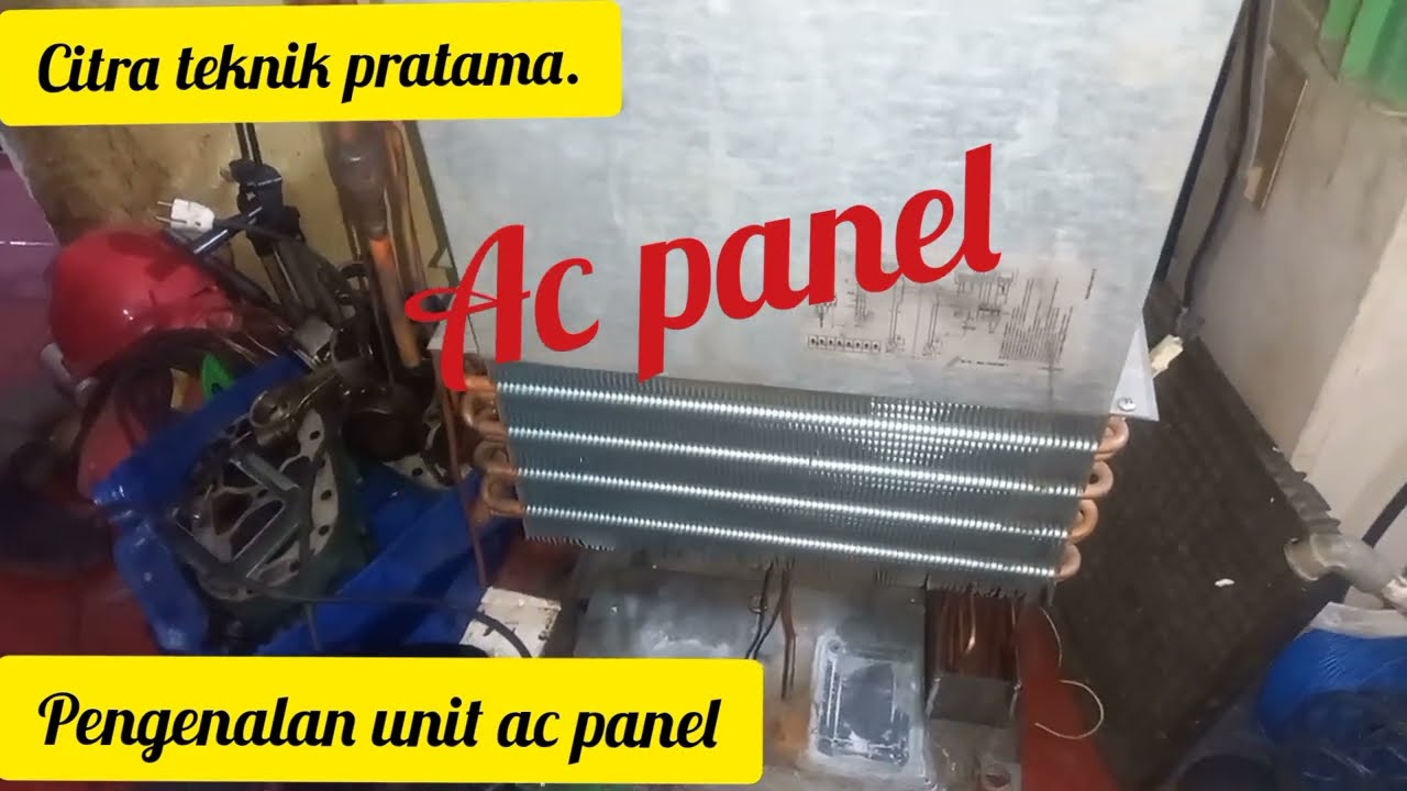 #sevice ac panel. #part1   pengenalan unit pendingin sering over heat❗