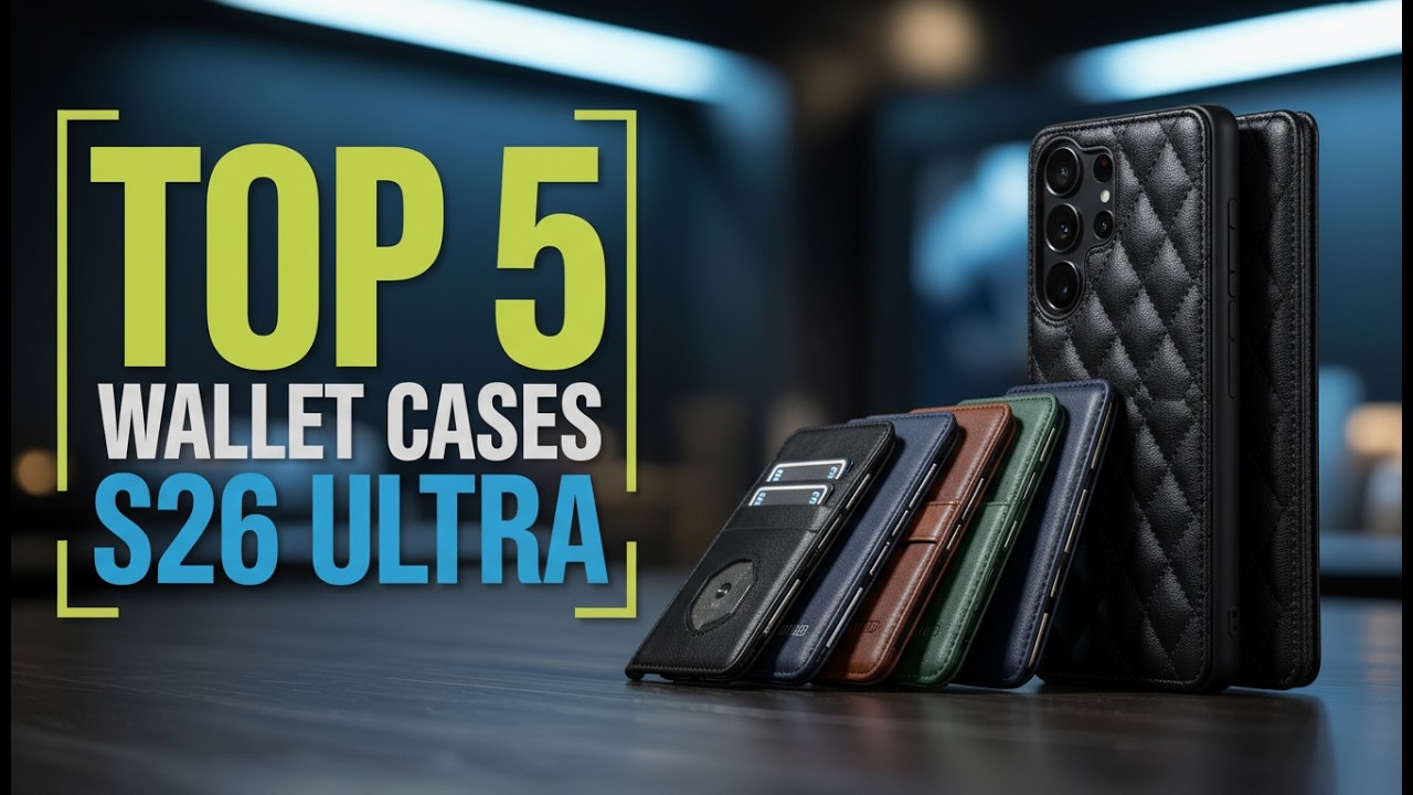 Топ-5 лучших чехлов-кошельков с держателем для карт для SAMSUNG GALAXY S26 ULTRA 2026