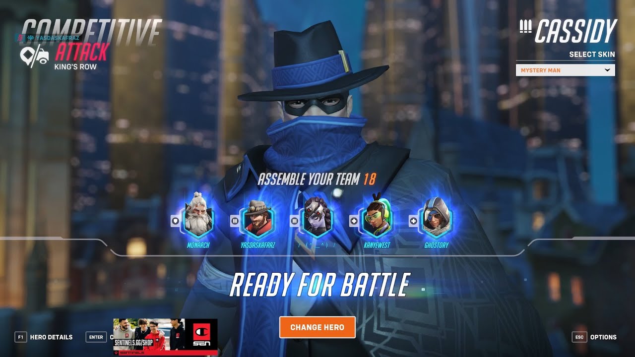 SUREFOUR SHOWING HOW TO PLAY AS BUFFED CASSIDY - GAMEPLAY OVERWATCH 2 SEASON 3
