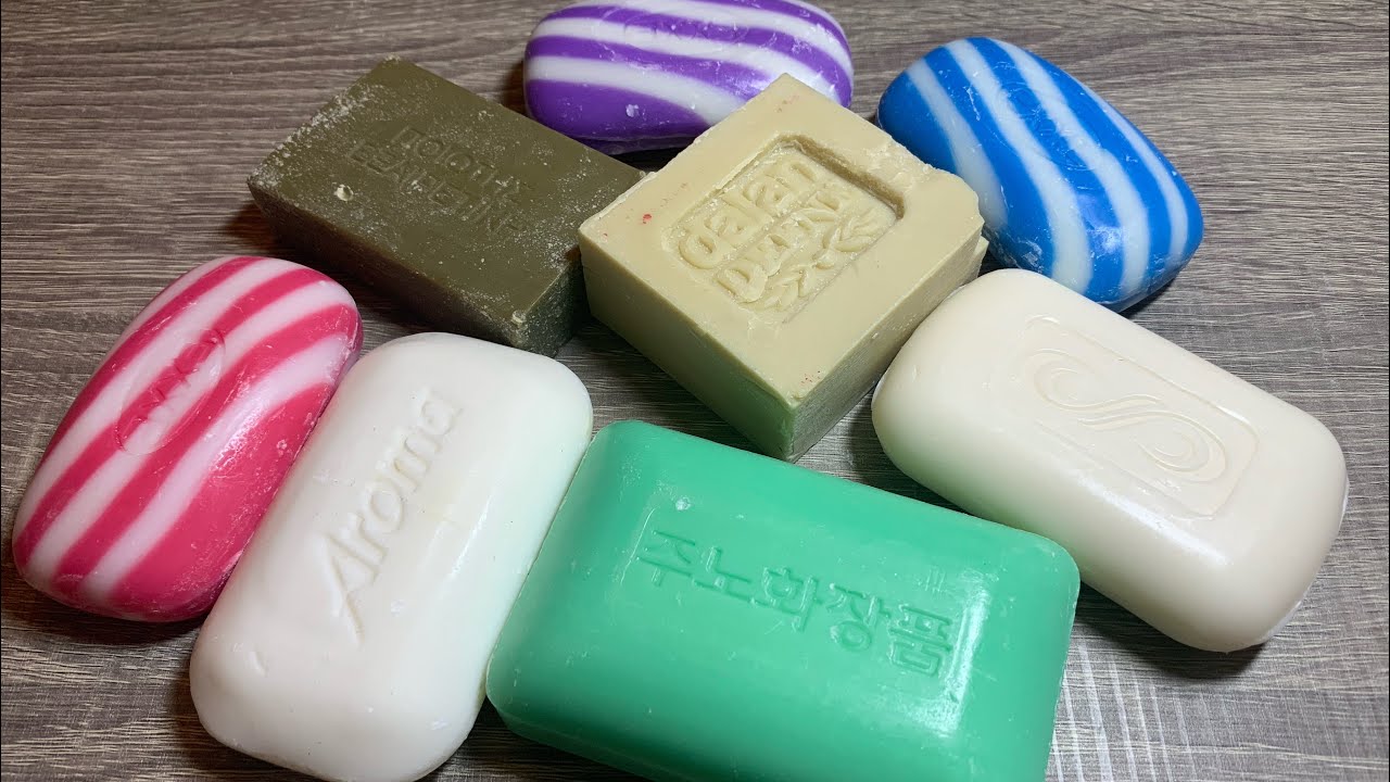 081 Cutting various soap bars | Режу разное мыло | ASMR soap | No talking