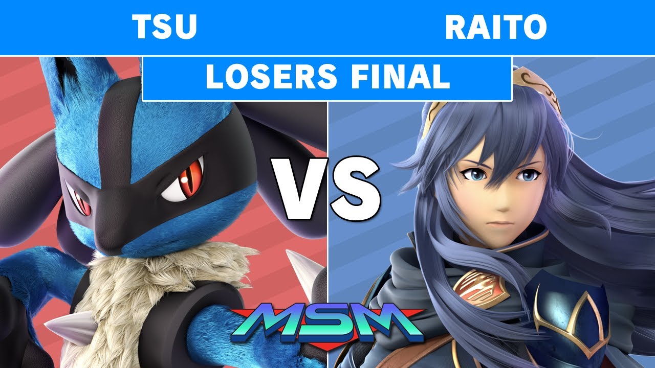 MSM 193 Tsu (Joker, Lucario) vs Raito (Lucina, Wii Fit Trainer) Losers Finals -  Smash Ultimate