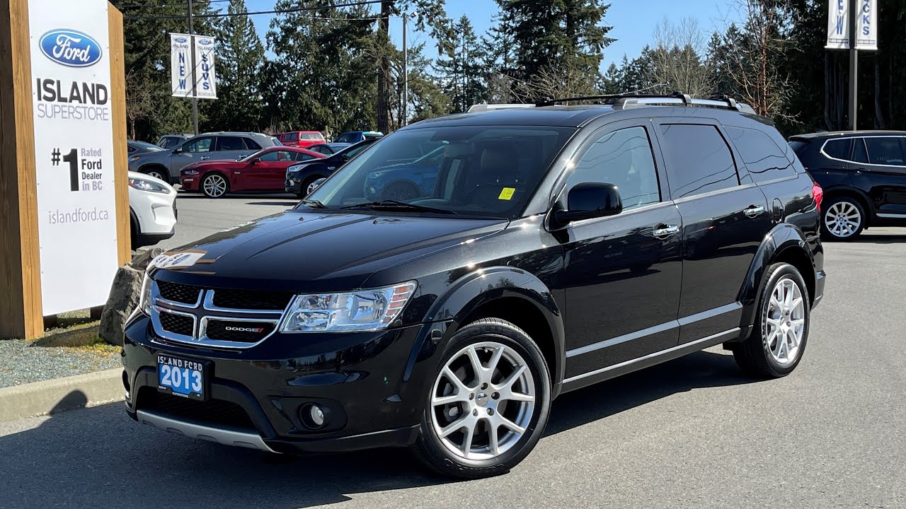 2013 Dodge Journey R/T + Leather, Reverse Camera, AWD  Review | Island Ford