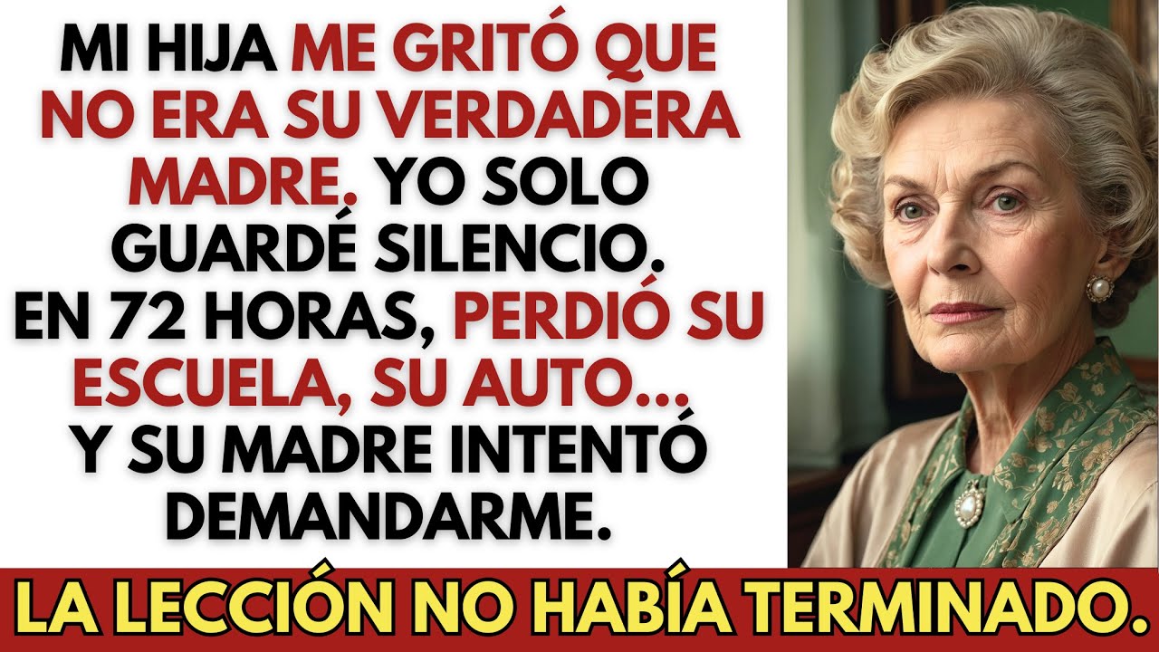 ¡No Eres Mi Verdadera Madre!