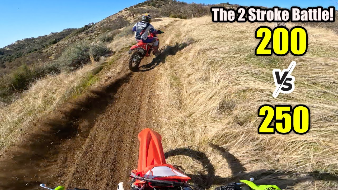 The Ultimate 2 Stroke Battle! 2025 Beta 200 VS 250 (RR X-Pro) #3SRTV #3SeasNation