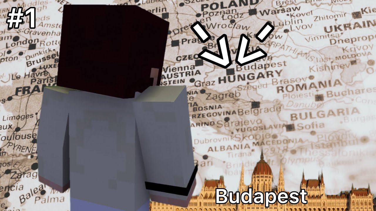 Elfoglaltuk BUDAPESTET! | Mc Viral Earth SMP #1