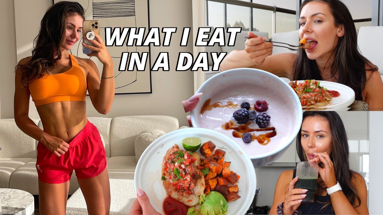 WHAT I EAT IN A DAY | High Protein, Healthy & Easy Meals