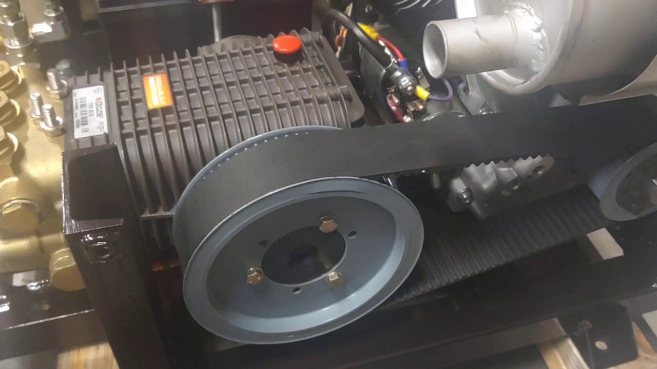 Poly chain pressure washer