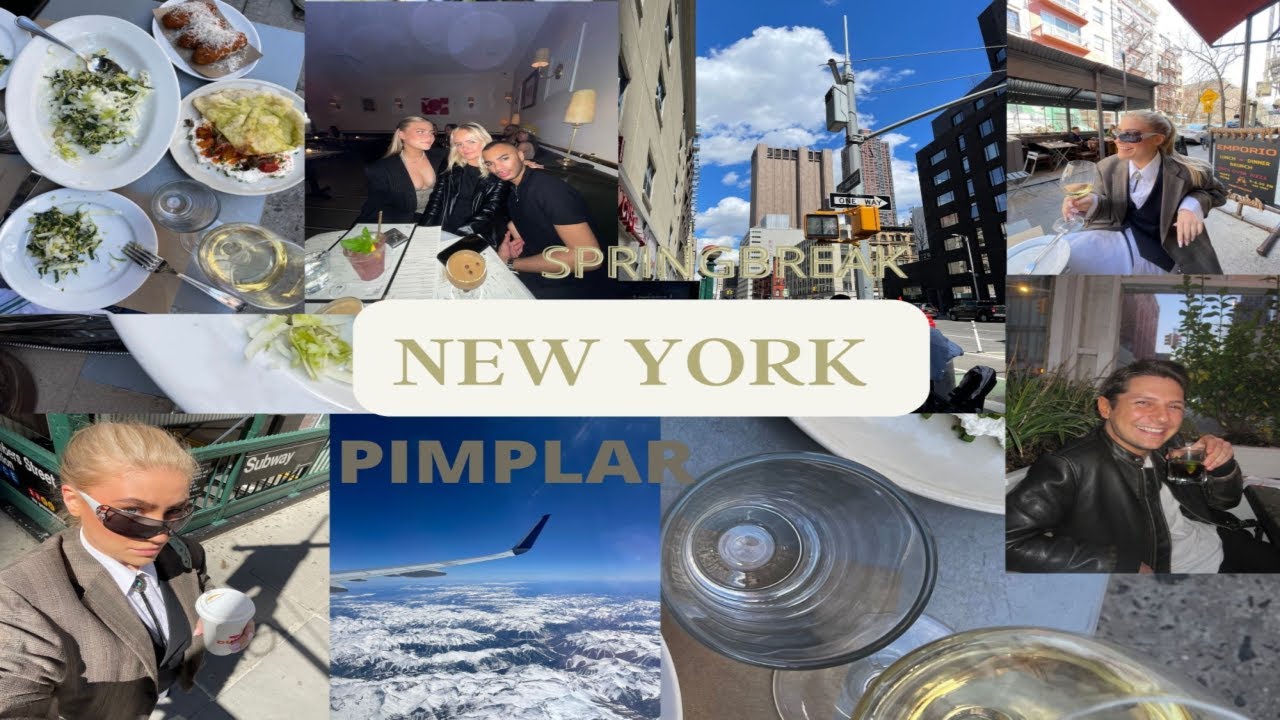 SPRINGBREAK I NYC 🚕🗽💵 VLOG 1
