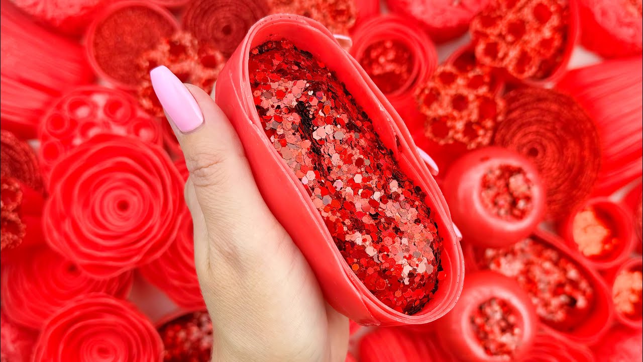Soap boxes★4K★Soap boxes with foam glitter&starch★Clay cracking★