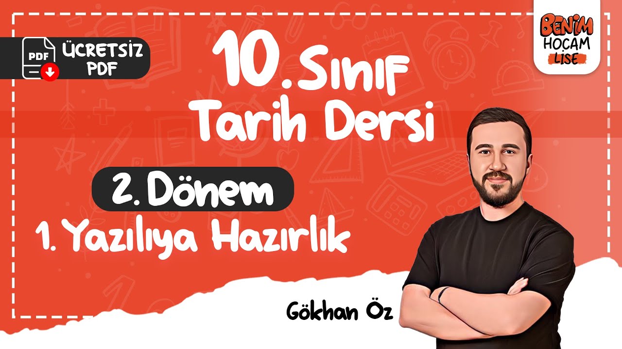 10.Sınıf - Tarih - 2.Dönem - 1.Yazılıya Hazırlık - Osmanlı Kültür Med. ve Yükselme Dön. - Gökhan ÖZ