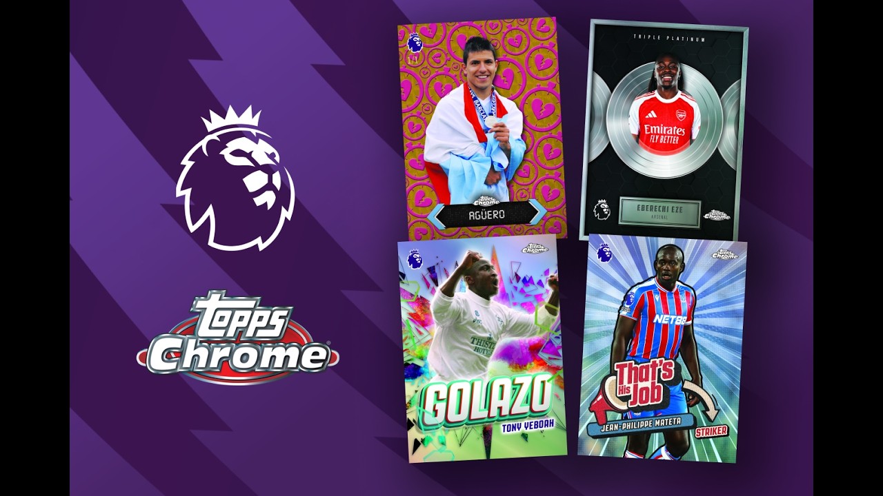 TOPPS CHROME PREMIER LEAGUE 2xHobby+Breakers!!