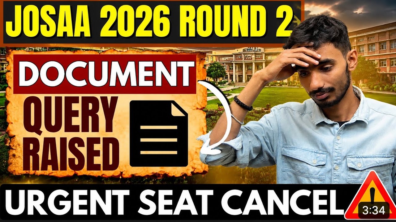 JoSAA 2026 Round 2 Cutoff🔥 Cutoff Increase ya Drop | Round 2 Expected Cutoff |JoSAA Counselling 2026