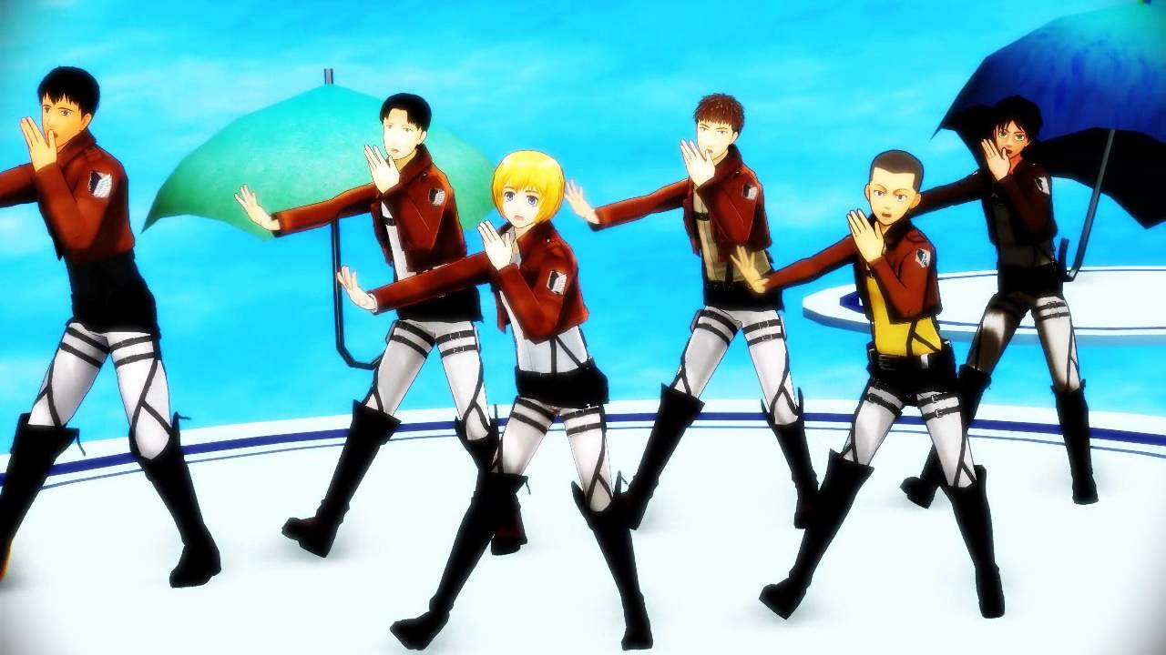 【進撃のMMD】104期男子6人でtoo cute!