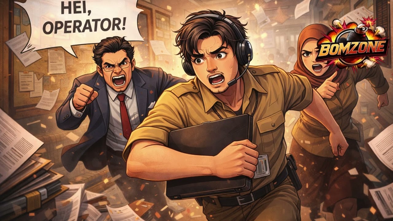 LAGU Operator Sekolah (Kerja Serius Gajih Bercanda)