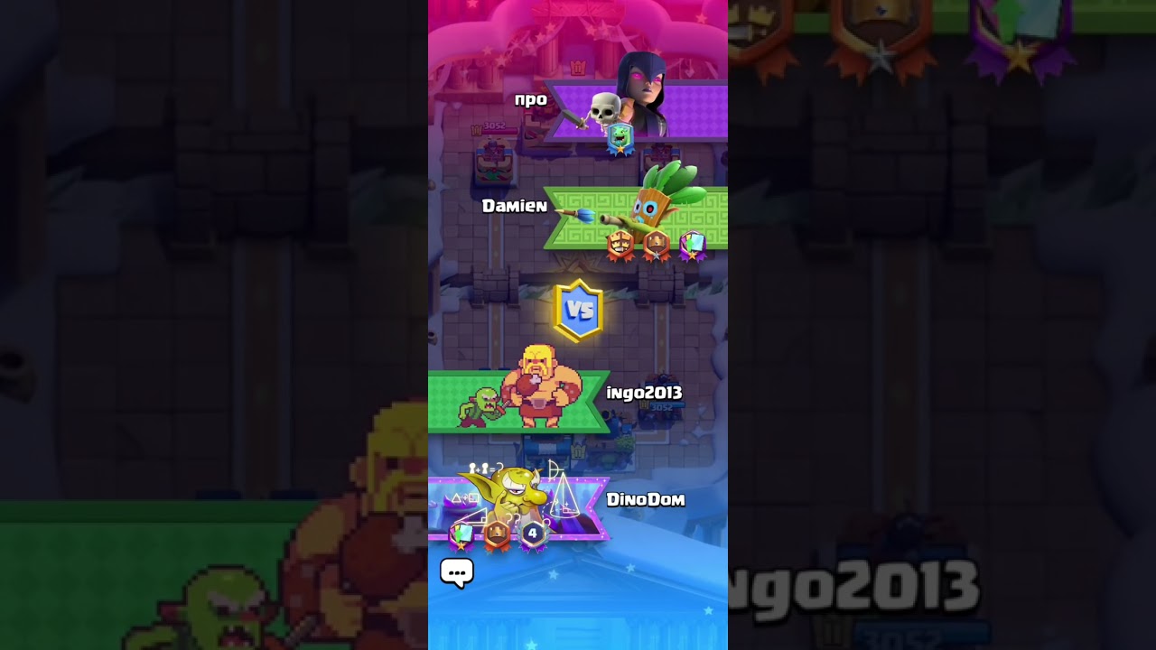 30 minutes of random 2v2 in clash royal