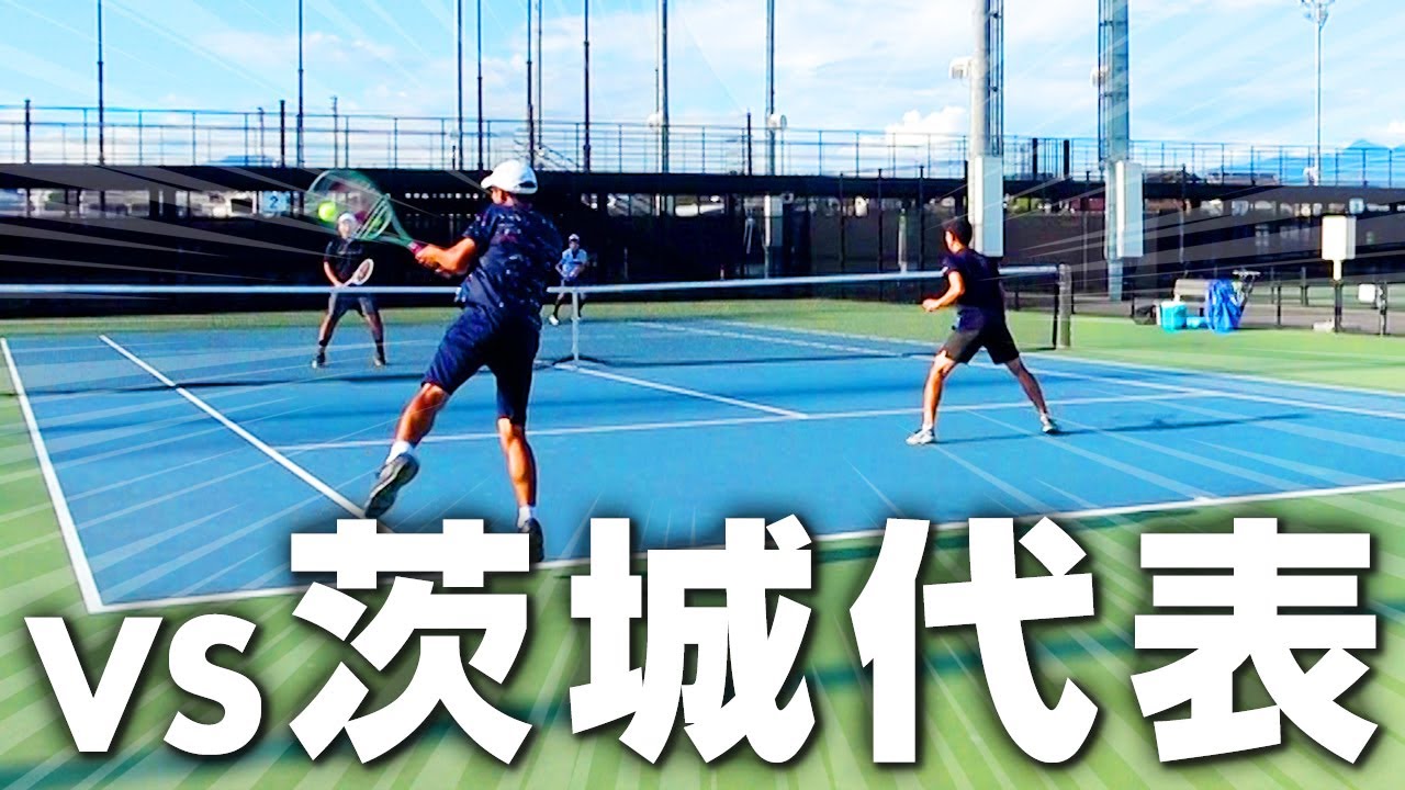 【テニス】vs茨城代表！チームメイトと全国の舞台で激突！BABOLAT OPEN【テニチャン！】【THE TENNIS CHAMP】【ダブルス】【草トーナメント】【試合】【大会】【バボラオープン】