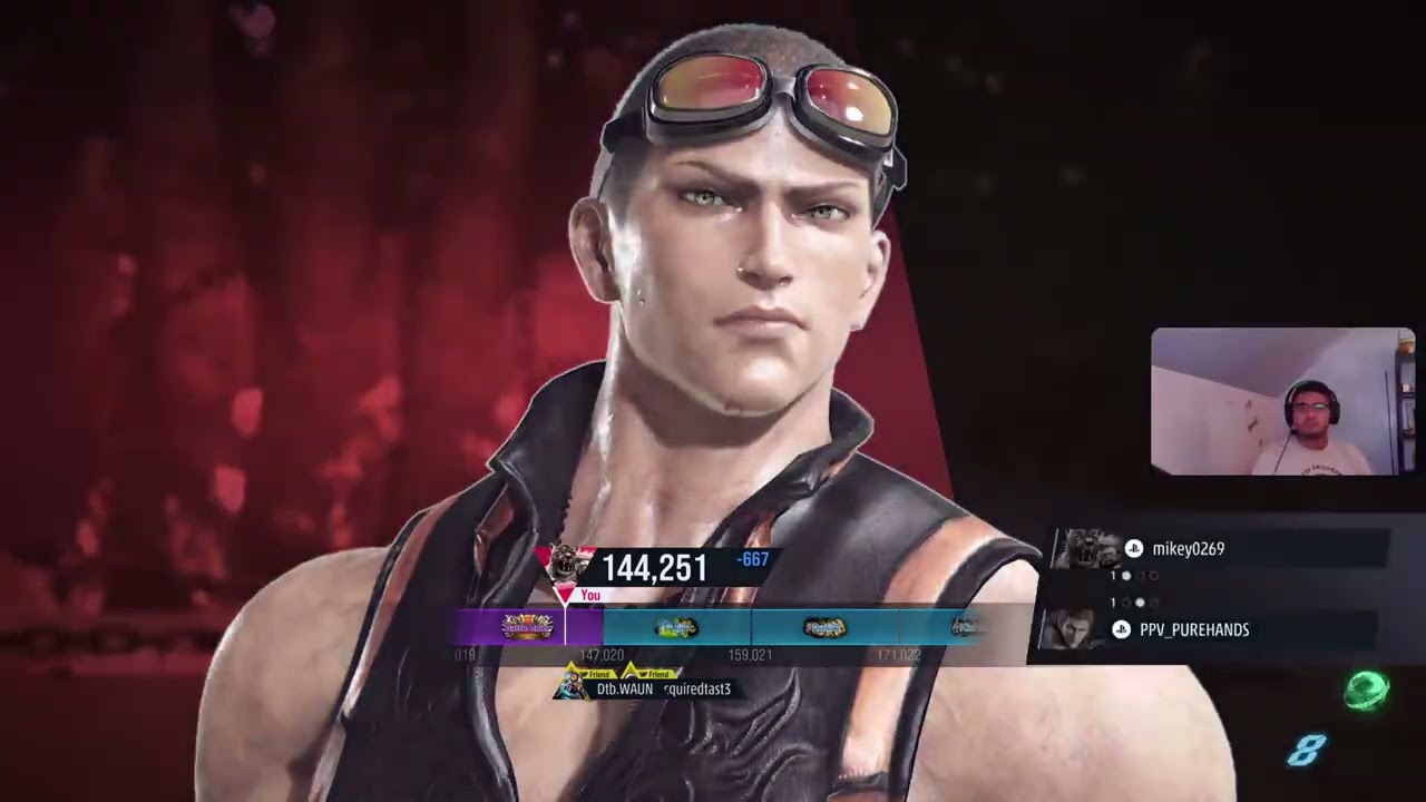 Hwoarang vs Armor King