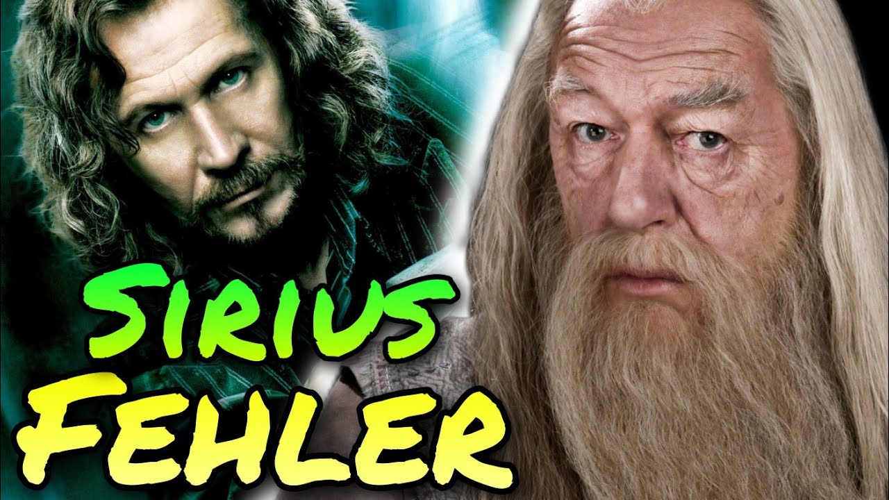 SIRIUS größter FEHLER in HARRY POTTER😱Harry Potter Erklärt
