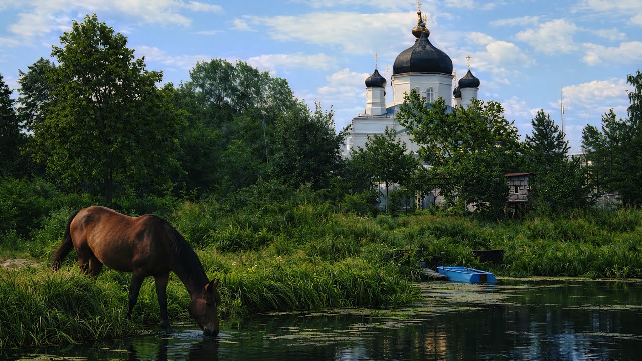 Красивая Эстонская деревня ВАСКНАРВА. #нарва #narva