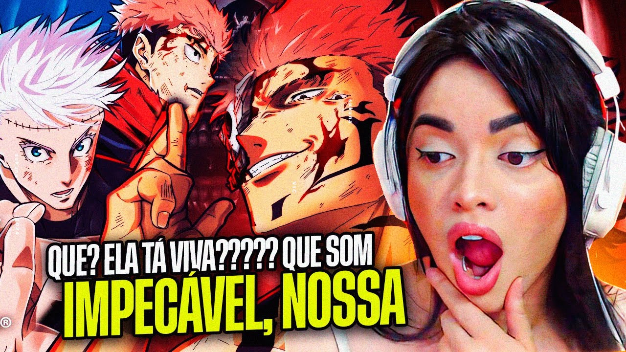 Sukuna VS. Feiticeiros: Ciclo Amaldiçoado (Jujutsu Kaisen) [Prod. Sobral] - Yondax [REACT]