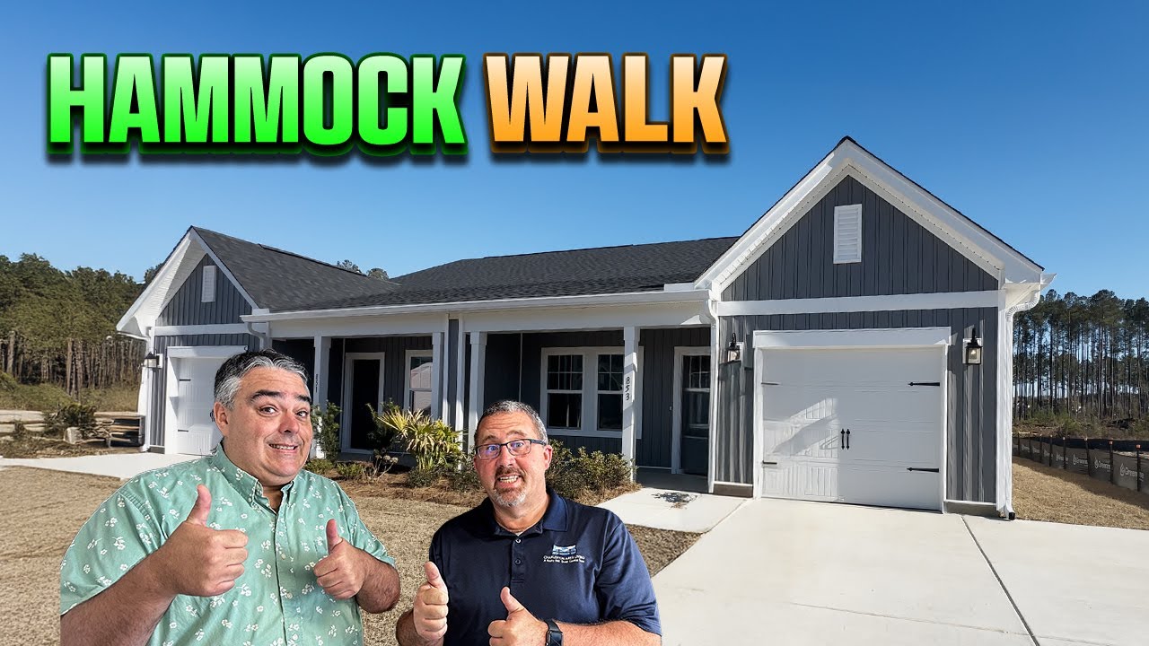 The BEST Lock & Leave Homes at Hammock Walk, South Carolina