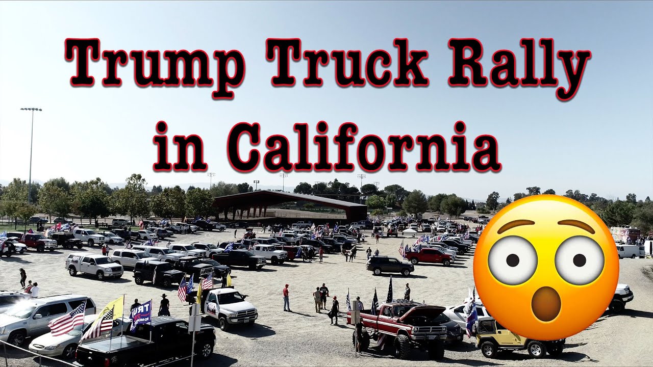 Trump Truck Rally in California
