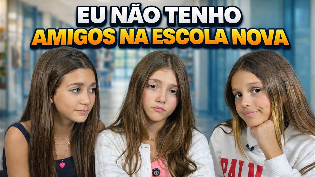 A LARA ESTÁ TRISTE PORQUE ELA NÃO TEM AMIGAS NA ESCOLA NOVA •Lara Caruso•