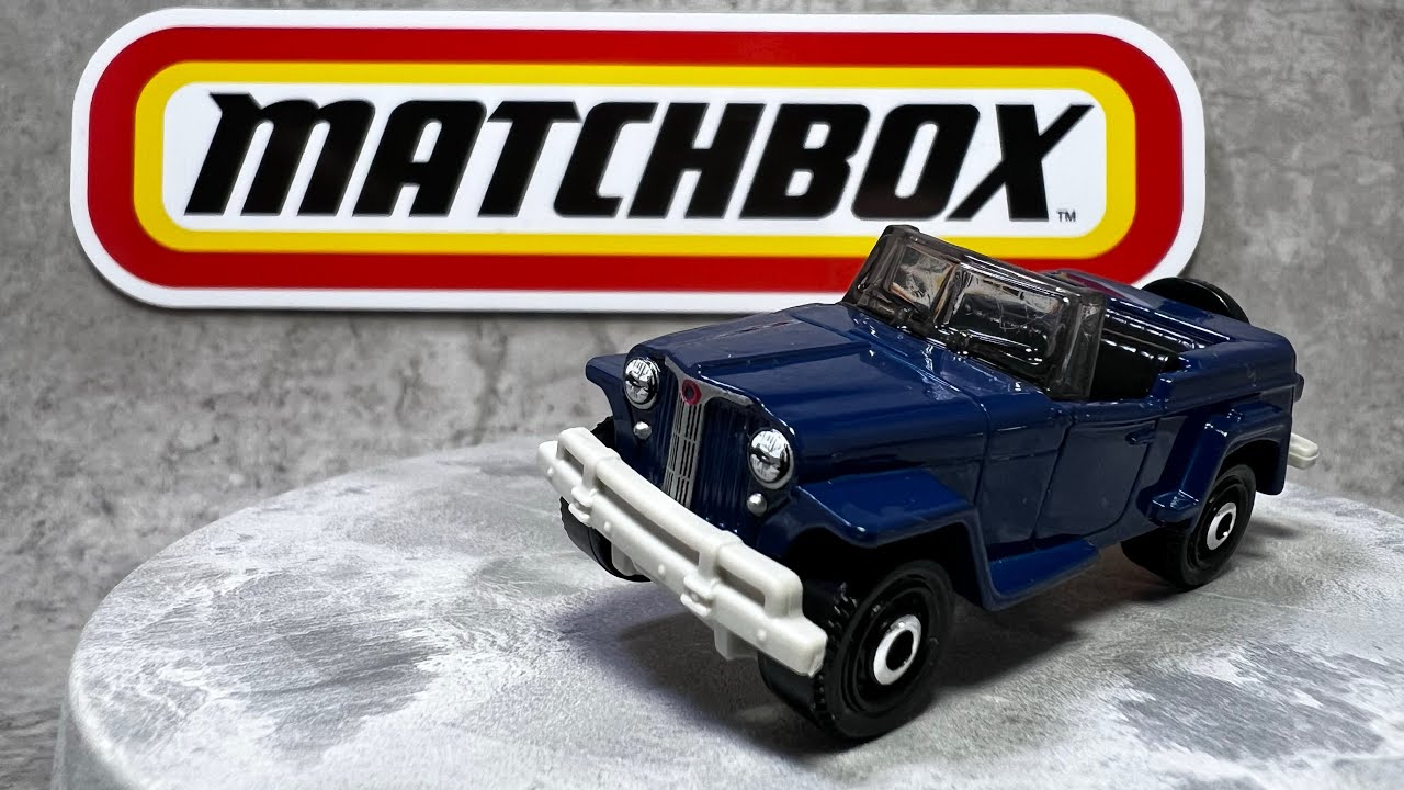MATCHBOX  BASIC  1948 WILLYS JEEPSTER  マッチボックス  ベーシックミニカー 1948 ウィリス ジープスター