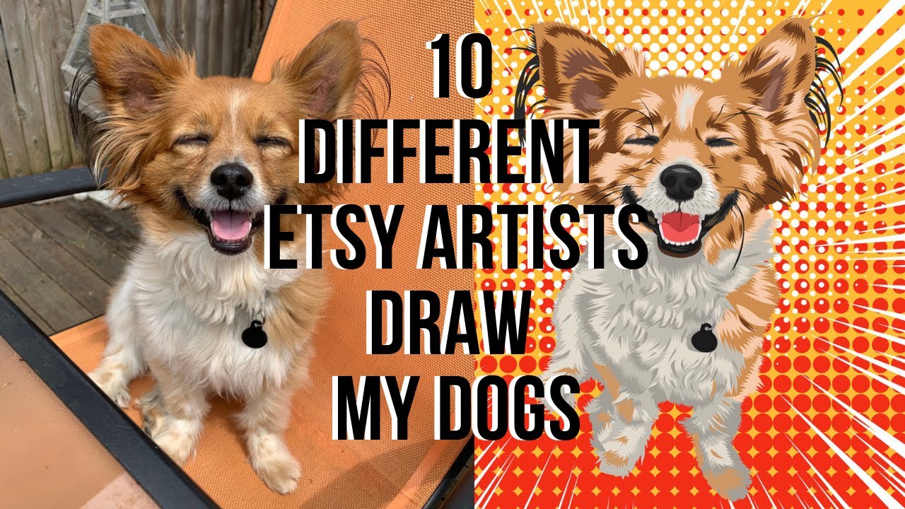 10 Custom Pet Portraits You'll Love Created by Etsy Artists