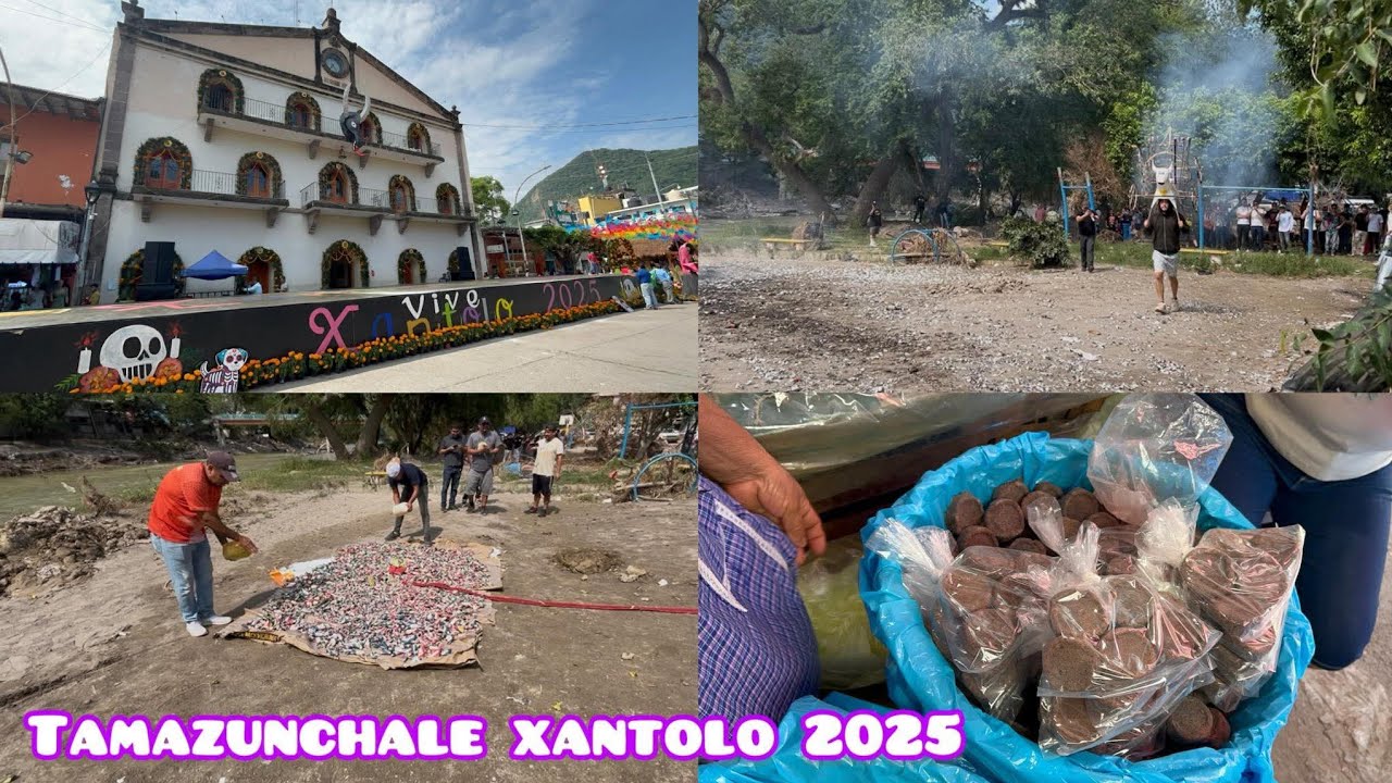 Tamazunchale A si se preparan para despedir Xantolo 2025 , Hasta Torito y todo paso 
