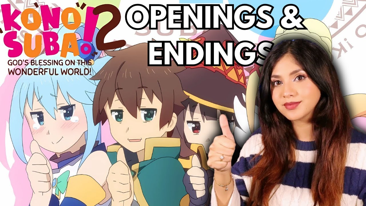 SO KAWAIIIII 😍 | Konosuba All Openings and Endings BLIND REACTION