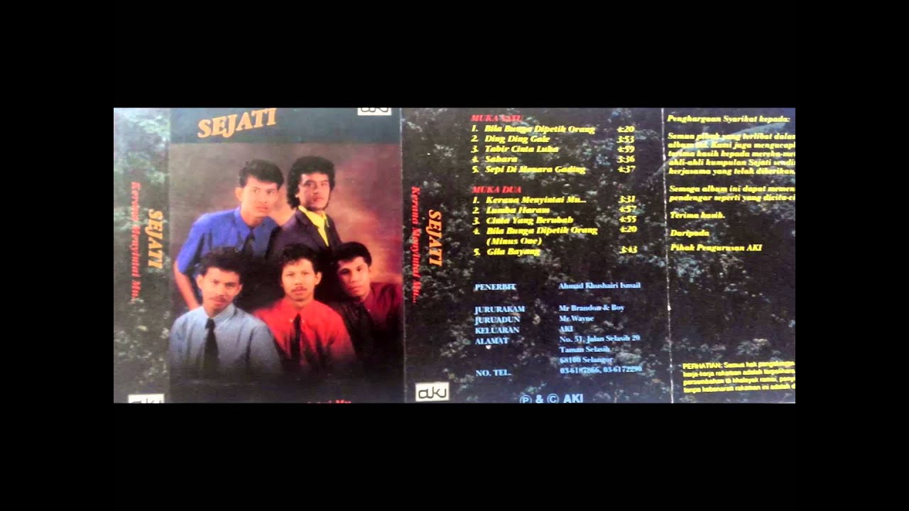 Sejati - Kerana Menyintai Mu (lirik)