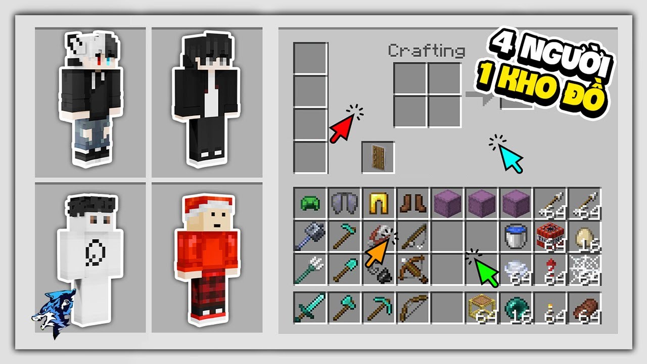 Siro Phát Điên Vì 4 Con Báo Dùng Chung 1 Kho Đồ Trong Minecraft...Cái Kết Thảm Họa !!